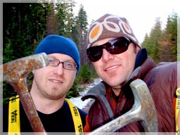 Liberty exploration team – Chris and Ryan