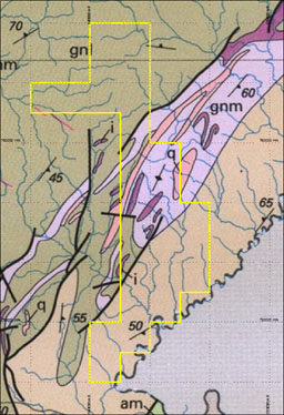 Mineral Agreement License area / Nimba Northeast
